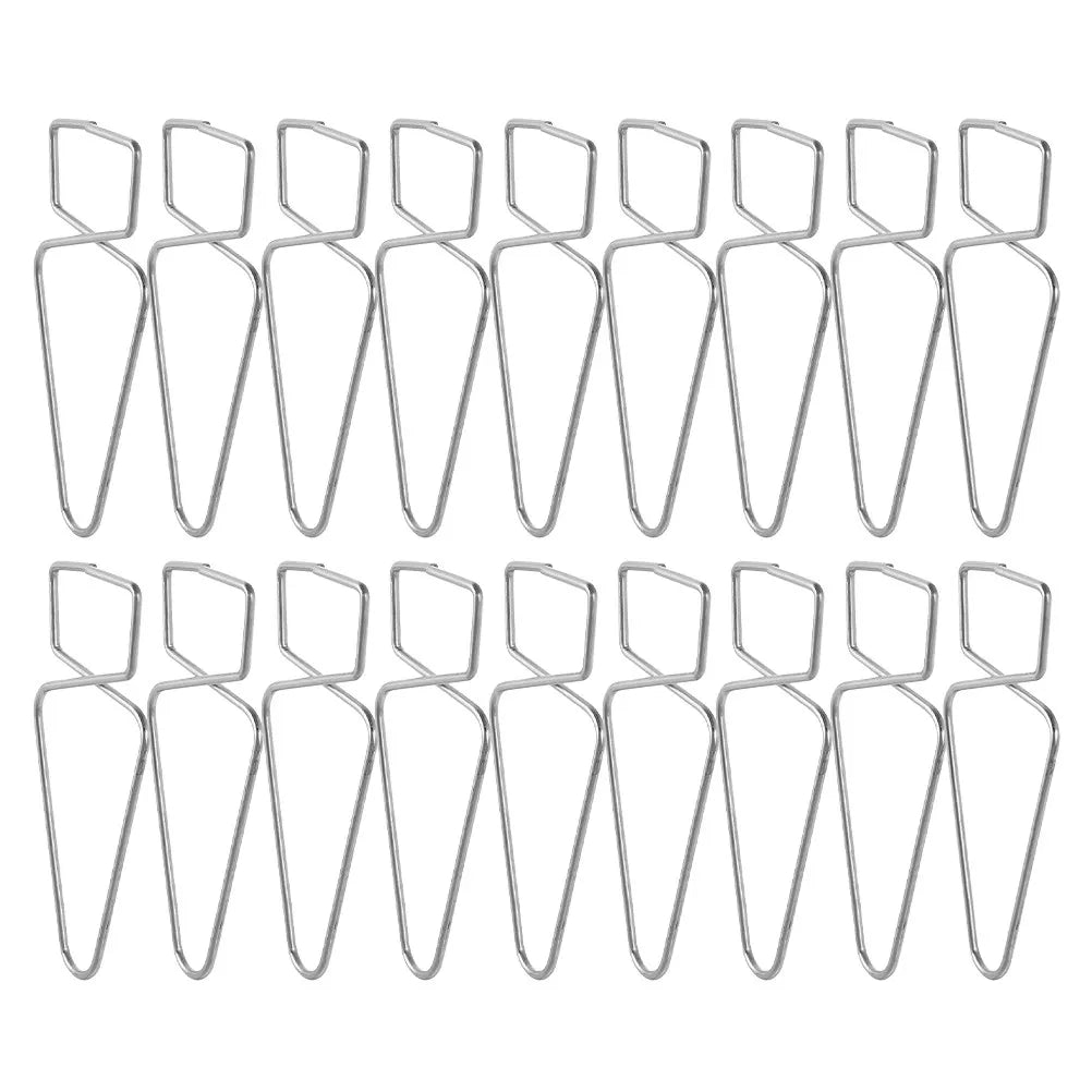 30Pcs Ceiling Squeeze Hooks Heavy Duty Steel Drop Ceiling Hooks for Hanging Signs Decorations Lights Wedding Office Home Garage Peaceful Pleasures Health and Wellness