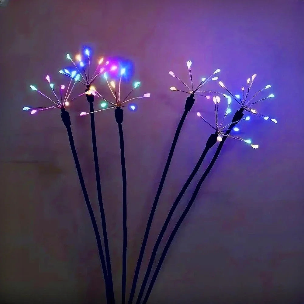 Solar Fireworks Garden Lights – Patio, Party & Holiday Decor