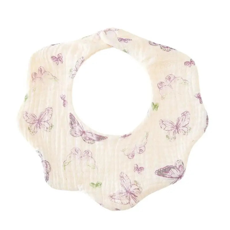 Cotton Bandana Baby Bib | Floral Teething & Drooling Bib