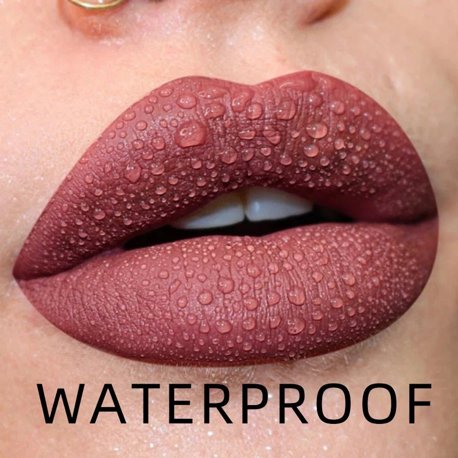 MCD 19-Color Matte Liquid Lipstick – Waterproof Long-Lasting