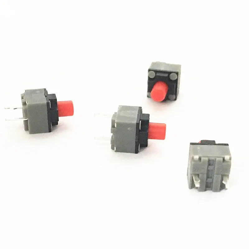 10PCS Silent Mouse Button Switch 6*6*7.3MM Square Microswitch Two Pins 6x6x7.3mm Peaceful Pleasures Health and Wellness