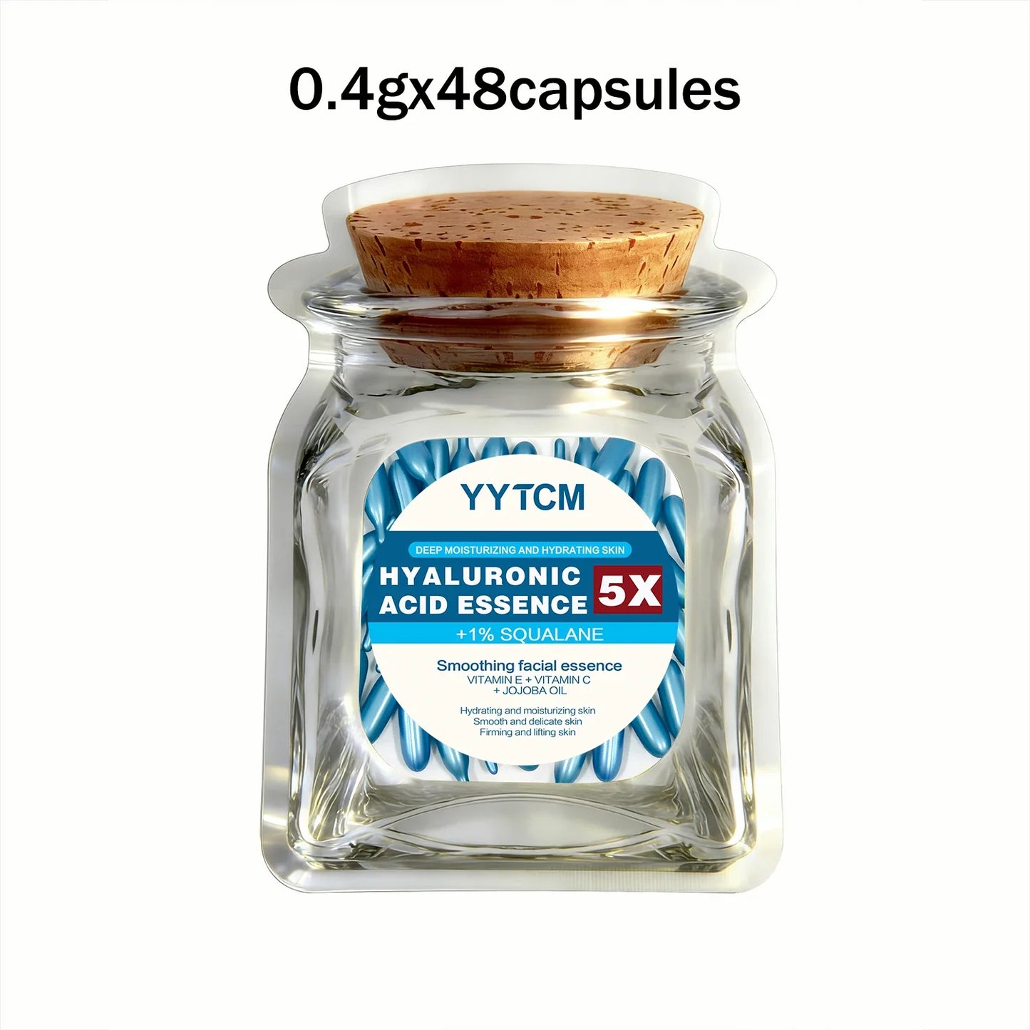 Hyaluronic Acid Moisturizing Capsule Essence – 30 Capsules