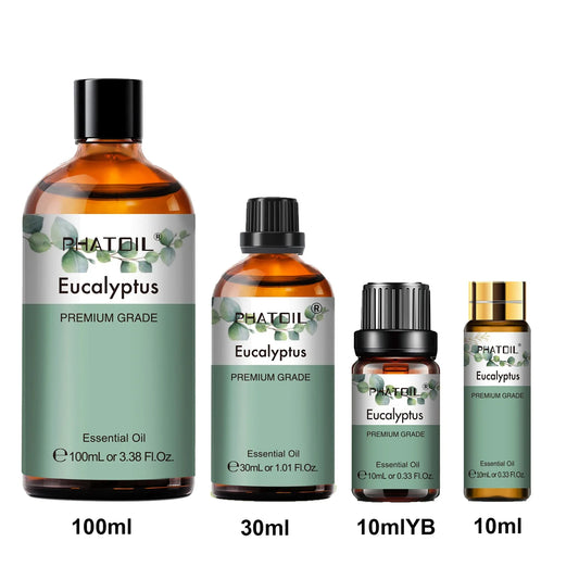 PHATOIL Pure Eucalyptus Essential Oil | Diffuser & Candle Making Aromatherapy Essential Oil Oasis Select