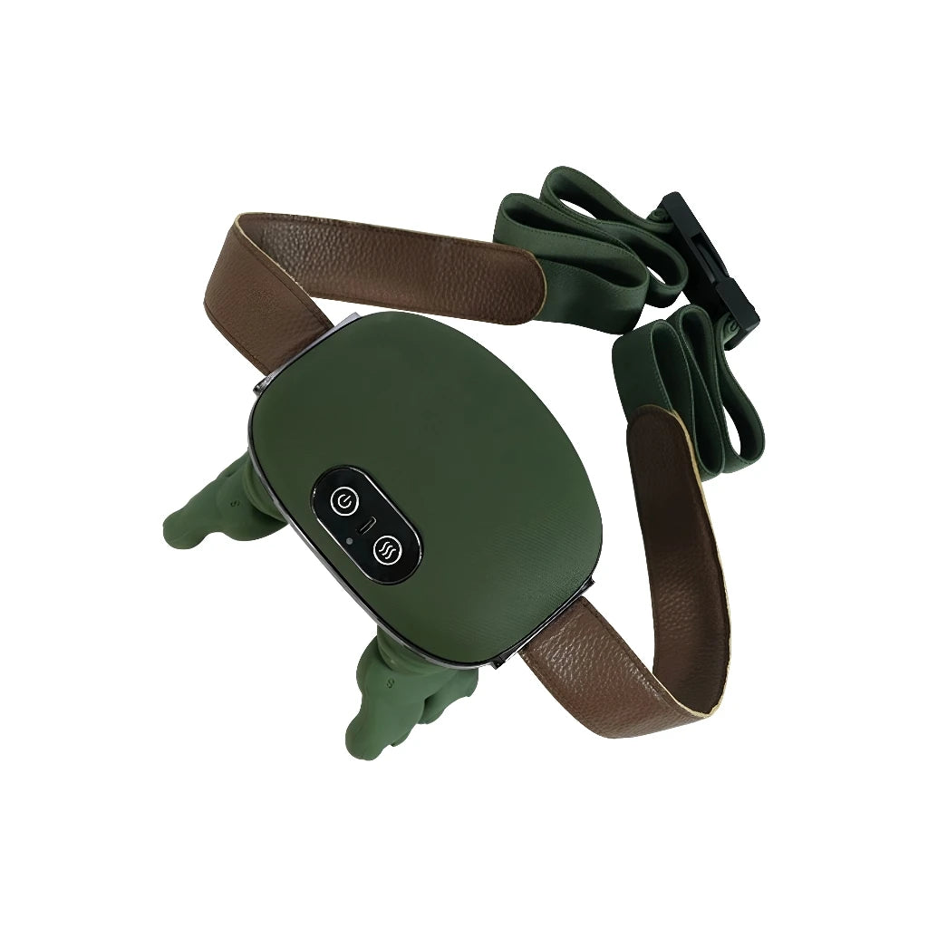 N7 Neck Shoulder Massager for Trapezius Muscle Electric Deep Tissue Kneading Massage Device for Neck Pain Relief Home Use Peaceful Pleasures Health and Wellness Olive Green