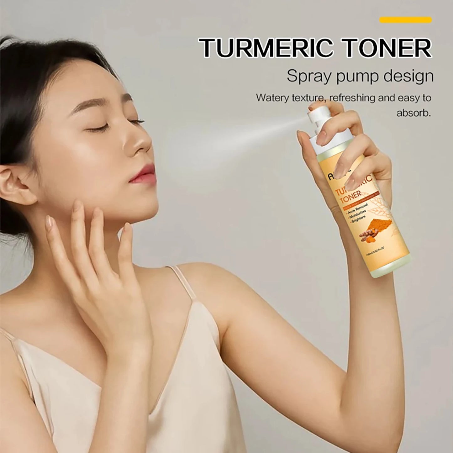 AILKE Organic Turmeric & Vitamin C Face Toner 100ml