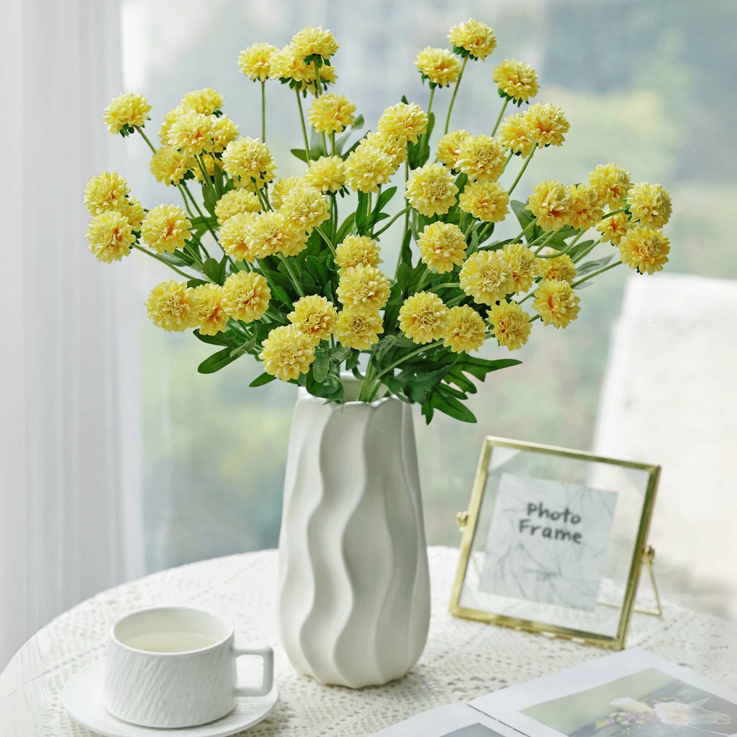 Artificial Silk Chrysanthemum Flowers | Wedding & Home Decor