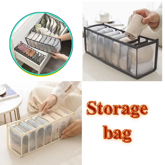 Jeans Pants Storage Box Organizer for Underwear & Socks Peaceful Pleasures Health and Wellness