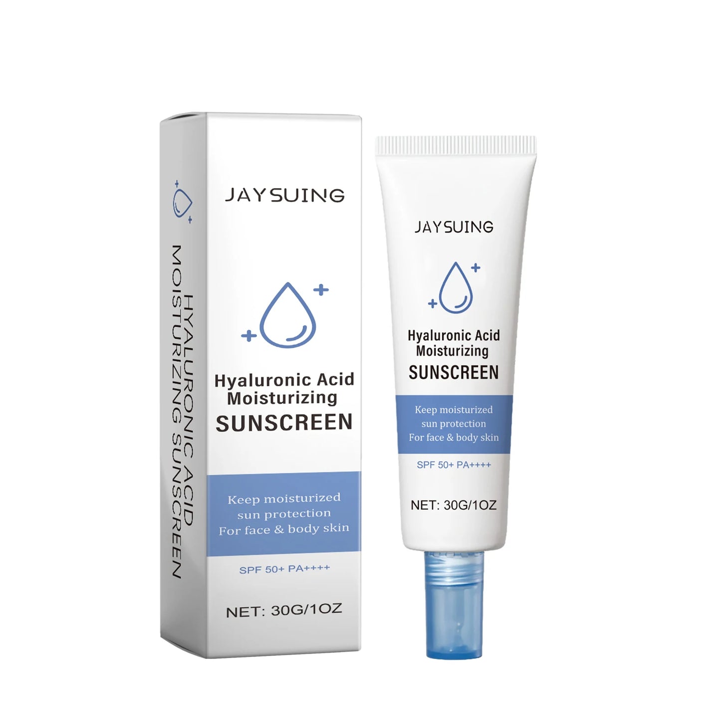 Efficient Moisturizing Sunscreen Lotion SPF50 Prevent Tanning Reduce Sunburn Anti UV Rays Waterproof Facial Nourishing Sunscreen Peaceful Pleasures Health and Wellness 30g 30g
