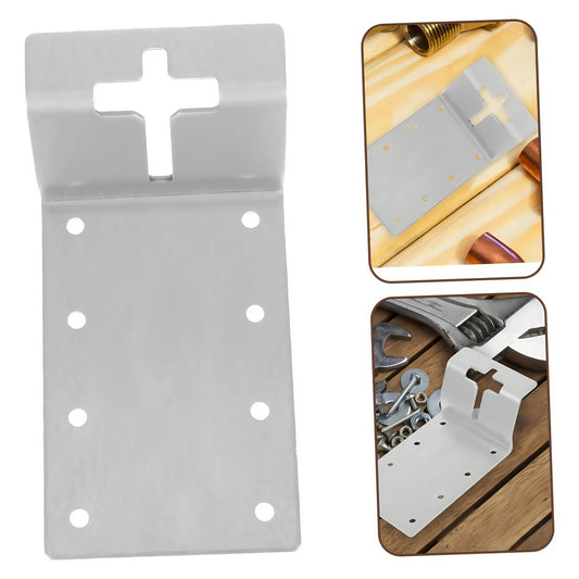 Heavy-duty Thickened T-post Brackets Outdoor Metal Mount Hardware Peaceful Pleasures Health and Wellness