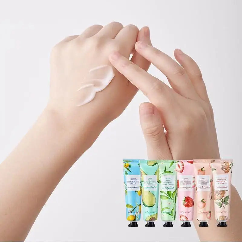 24-Piece Hand Cream Set – 6 Scents, Deep Hydration & Moisture
