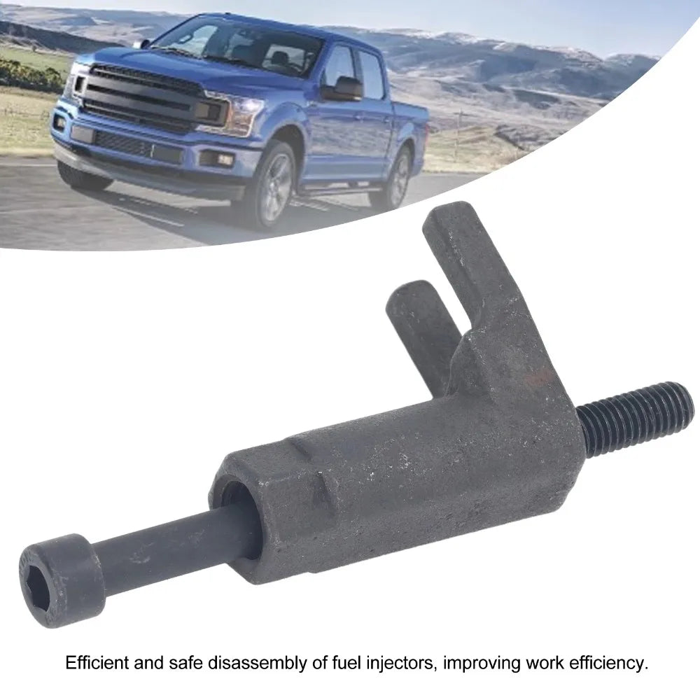 Diesel Injector Removal Tool Kit Carbon Steel Easy Efficient Fuel Injector Puller Disassembly Set Peaceful Pleasures Health and Wellness