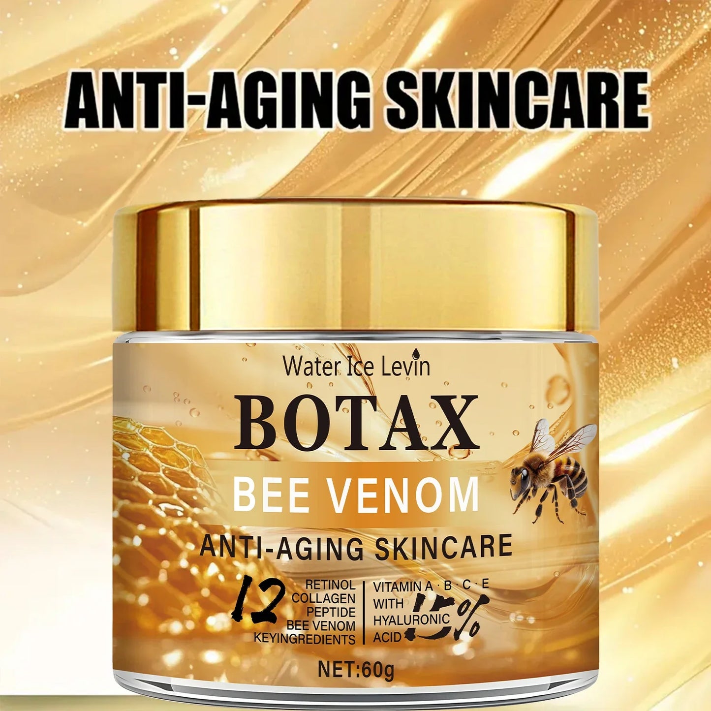 Bee Venom Firming Cream – Collagen, Retinol & Hyaluronic Acid