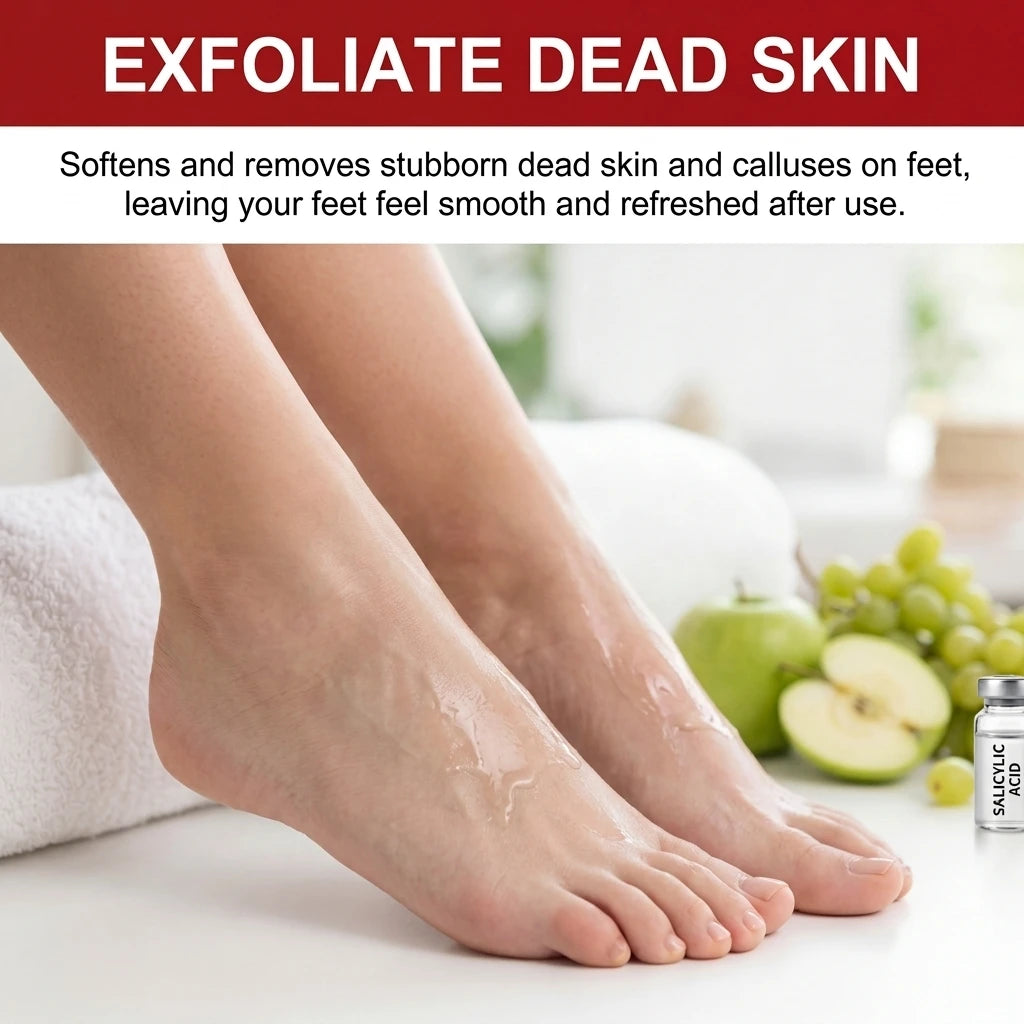 AHA Exfoliating Foot Peel Mask 5 Pairs – Smooth & Soft Heels