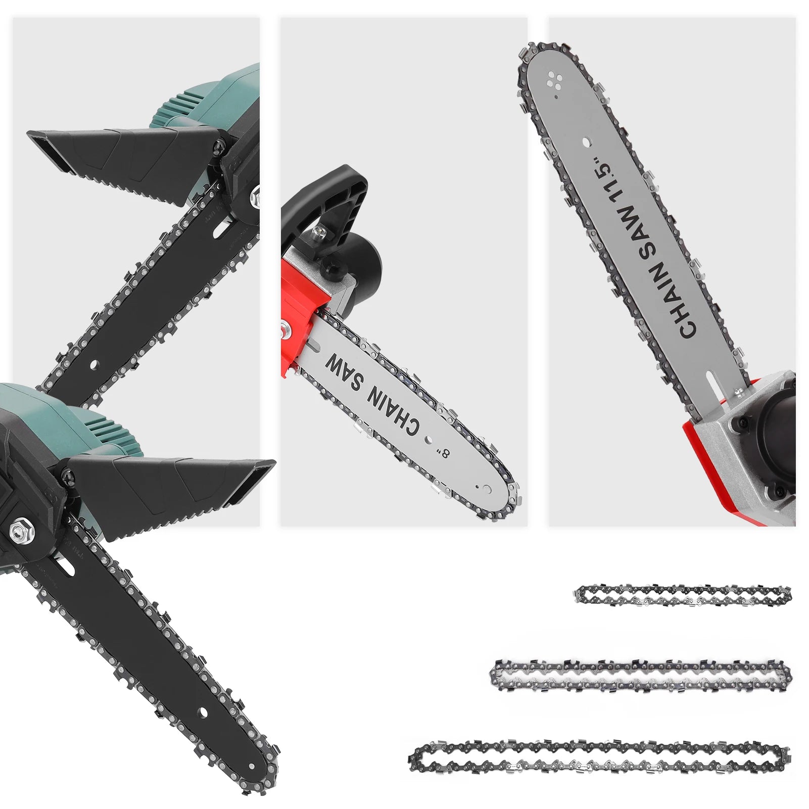 6 Inch/4inch/8inch Mini Steel Chainsaw Chain Electric Electric Saw Accessory Replacement Electric Chain Saw Chain Peaceful Pleasures Health and Wellness