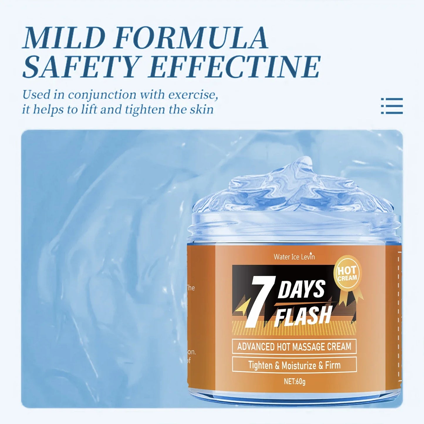 Body Firming Massage Cream – Warming & Tightening Formula 60g