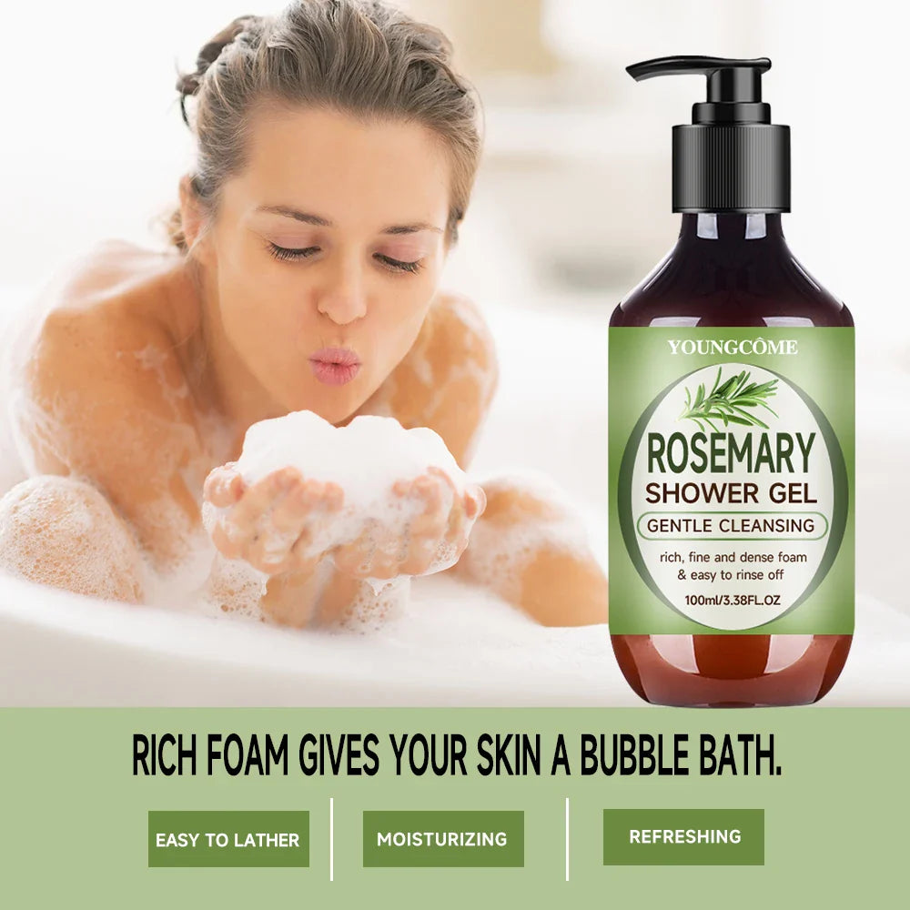Rosemary Essential Oil Hair Mask & Nourishing Serum – YOUNGCOME