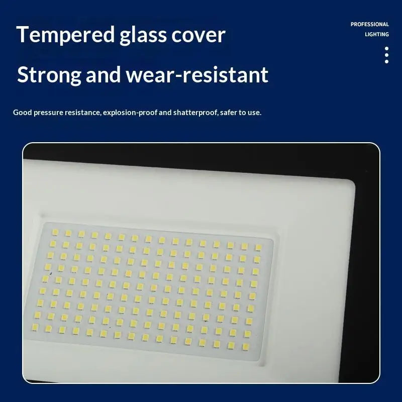 LED PIR Motion Sensor Floodlight 10W 20W 30W IP66 Outdoor Light