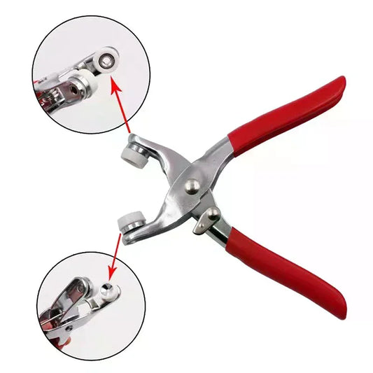 Metal Snap Fastener Kit with Pliers Press Tool for Sewing Snap Fastener Kit Peaceful Pleasures Health and Wellness