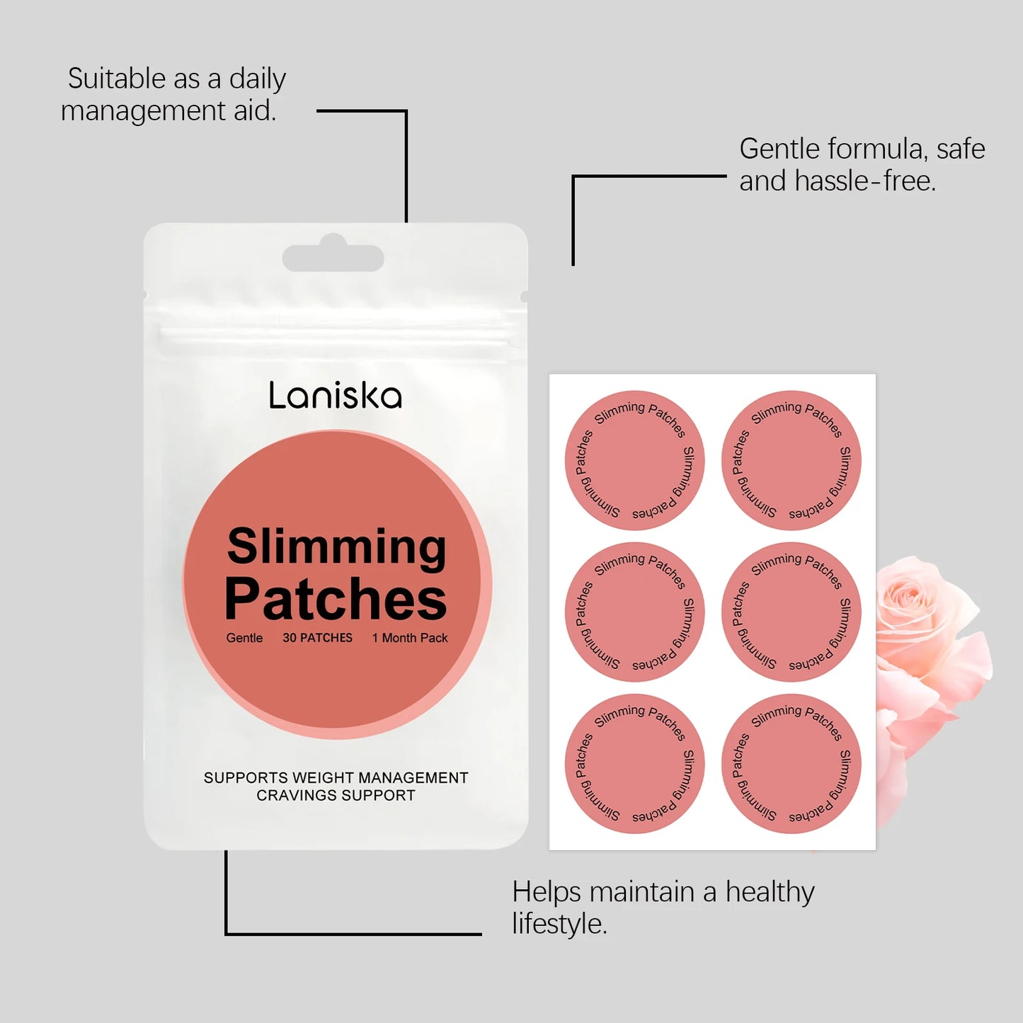 Body Firming Skin Care Patches 30-Pack | Daily Moisturizing
