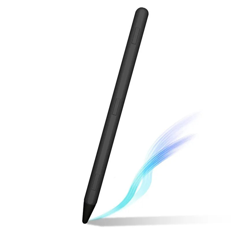 Generic Pencil Stylus For Apple IPad Silicone-Tip Capacitive Stylus Pen Stylish Design With Comfortable Grip Convenient Storage Peaceful Pleasures Health and Wellness