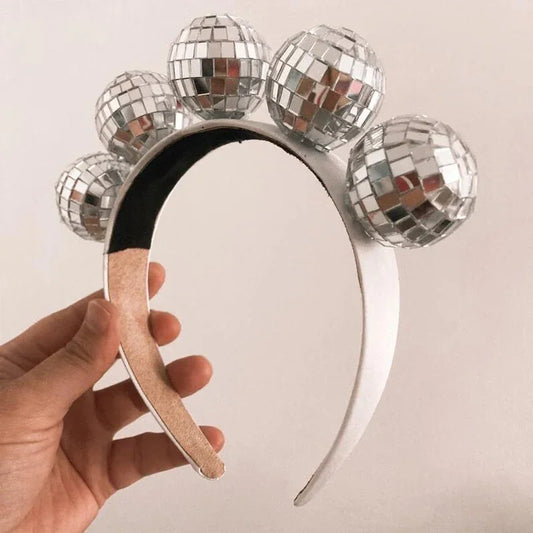 Disco Ball Headband – Bachelorette, Bridal & Party Gift Party Headband Peaceful Pleasures Health and Wellness headband