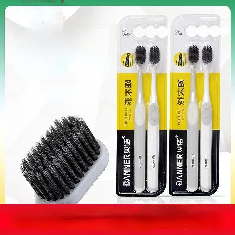 Eco Friendly Nano Adults Couple Toothbrush, 2pcs Peaceful Pleasures Health and Wellness China Mainland MULTI