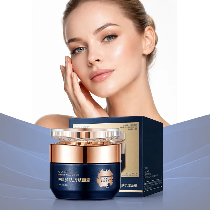 Polypeptide Anti-Wrinkle Firming Anti-Aging Face Cream | Firming Lifting Moisturizer | Wrinkle Reduction | 24H Hydration Peaceful Pleasures Health and Wellness