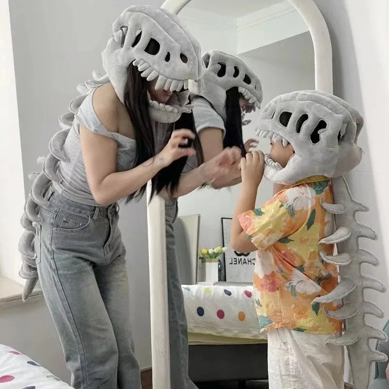 Dinosaur Skeleton Cosplay Costume | Halloween Party Prop