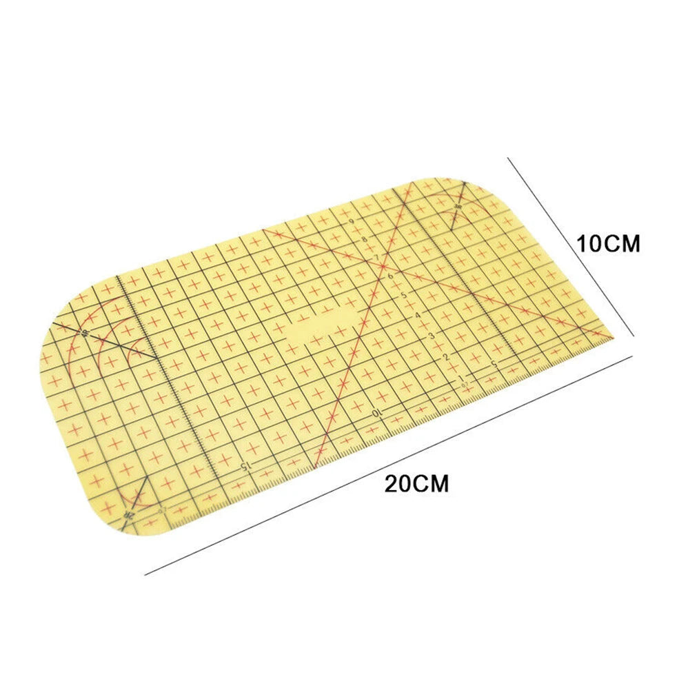 1Pcs New Style Ironing Ruler Convenient to carry Patch Tailor Craft DIY Sewing Supplies Measuring Handmade Tool Peaceful Pleasures Health and Wellness