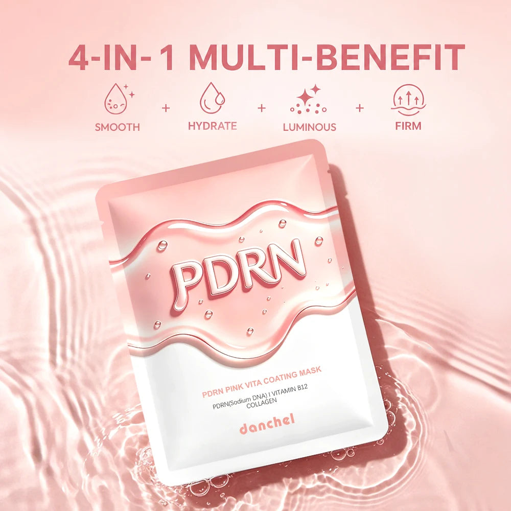 PDRN Vitamin B12 Coating Mask Barrier Repair High Purity Salmon DNA PDRN Improve Elasticity Evens Tone Deep Moisturizing Mask Peaceful Pleasures Health and Wellness