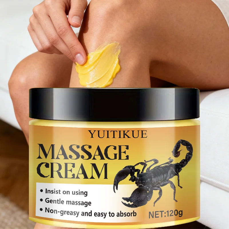 YUITIKUE Body Massage Cream 120g | Hyaluronic Acid & Collagen Body Massage Cream Peaceful Pleasures Health and Wellness Default Title