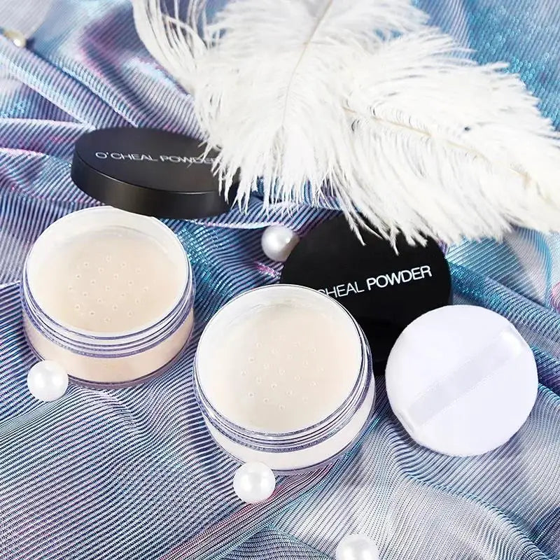 OCHEAL Matte Loose Setting Powder – Oil Control & Waterproof