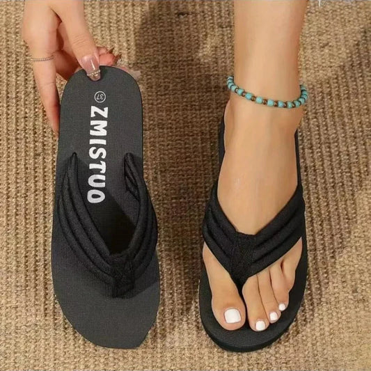 Women's Non-Slip Beach Flip Flops | Soft EVA Flat Sandals Women's Flip Flops Peaceful Pleasures Health and Wellness