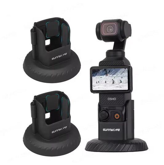 Magnetic Adapter & Desktop Base for DJI Osmo Pocket 3 Camera Mount Accessory Oasis Select