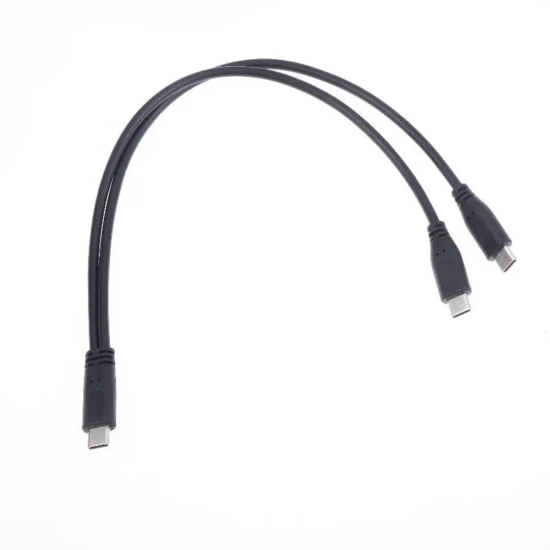USB-C Splitter Cable 1 to 2 – 3A 15W Dual Device Charging