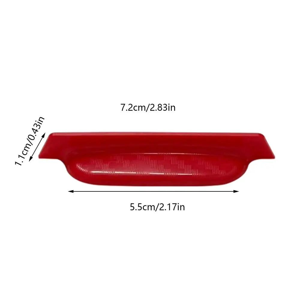 1/2PCS Car Reverse Camera Rain Cover Waterproof Anti-Rain Shield For SUV Sedan Vehicles Automotive Exterior Protective Accessory Peaceful Pleasures Health and Wellness Red