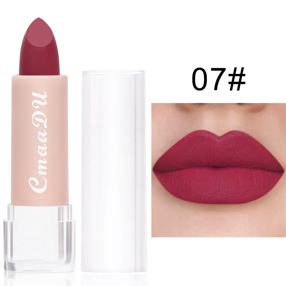 Cmaadu Velvet Matte Lipstick – Waterproof Long-Lasting Lip Gloss