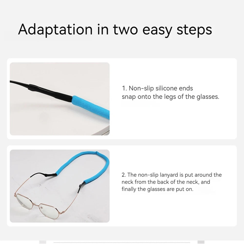 Floating Sunglasses Straps 8-Pack – Eyewear Lanyard for Water Peaceful Pleasures Health and Wellness