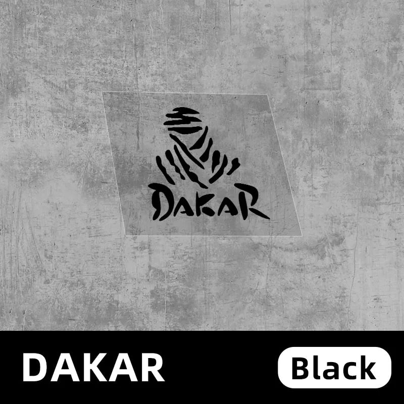 Dakar Rally Reflective Vinyl Sticker | Car Motorcycle Laptop