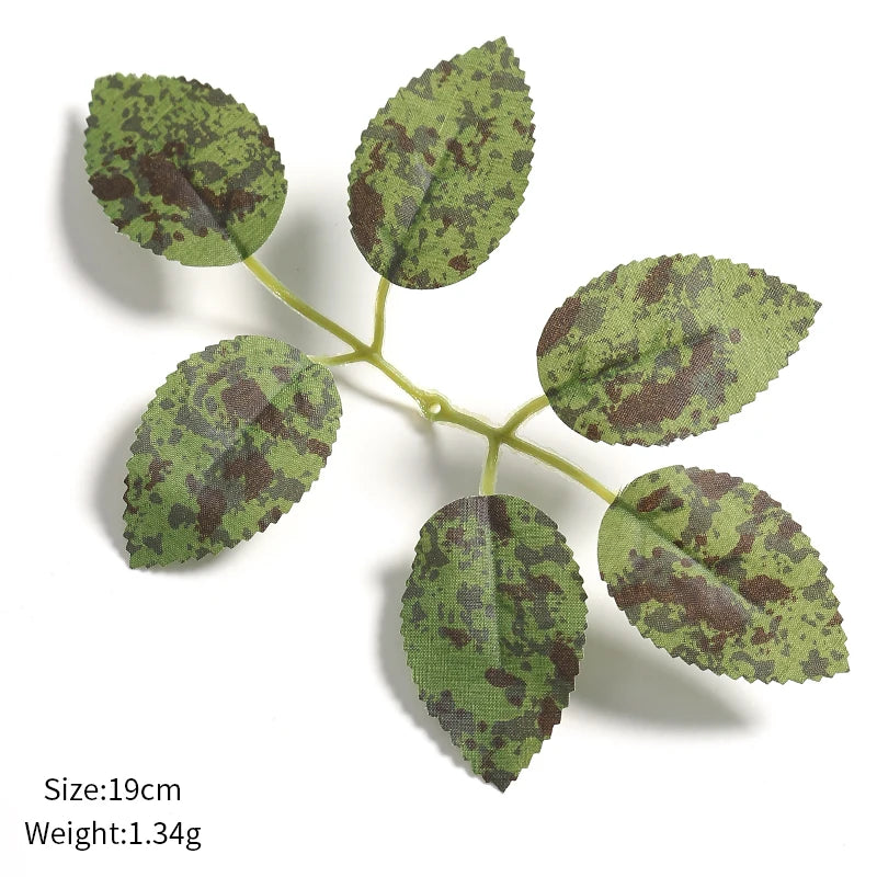 Silk Artificial Leaves for Wedding & Home Decor – 10/30/50 Pcs