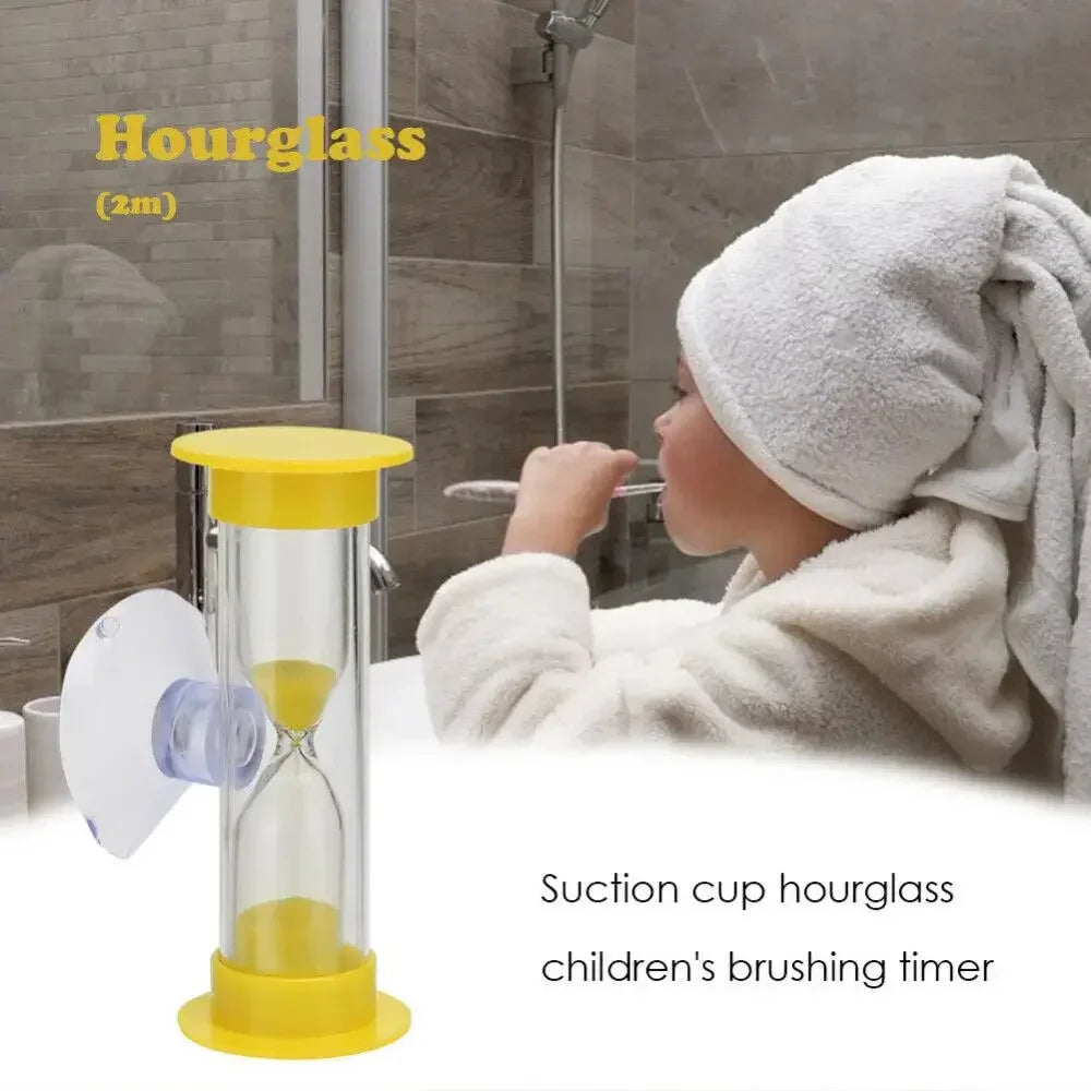 Kids' Sand Timer Hourglass – 2/3 Min Toothbrush & Game Clock Sand Hourglass Timer Peaceful Pleasures Health and Wellness