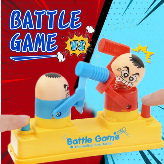Funny Battle Robot Prank Toy – 2-Player Table Game Gift Prank Battle Toy Peaceful Pleasures Health and Wellness