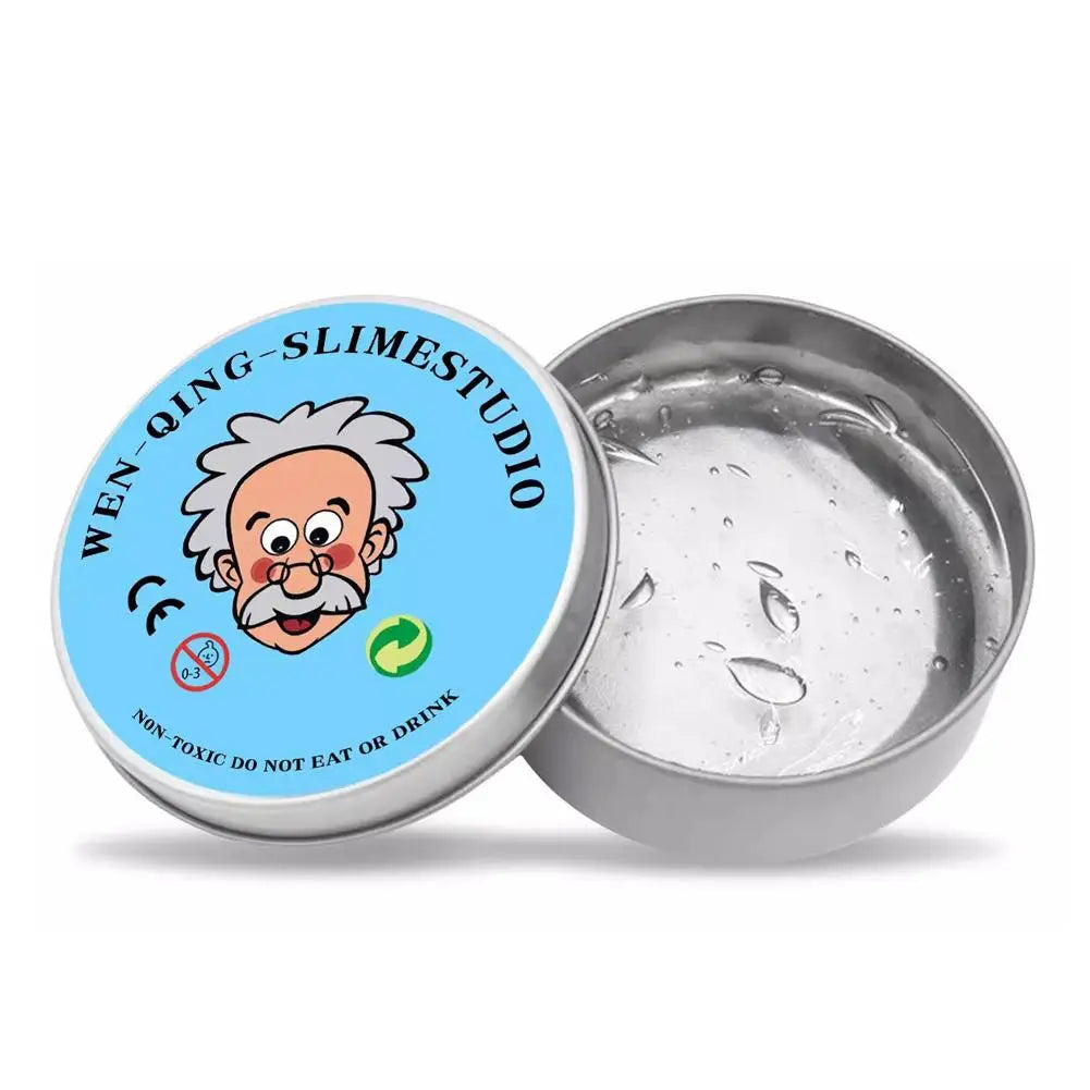 Reusable Putty Bouncy Slime Toy Set for Stress Relief Peaceful Pleasures Health and Wellness lucency