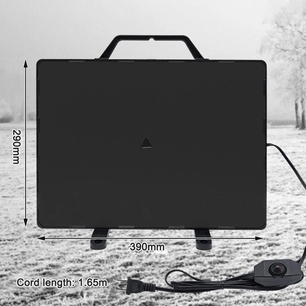 160W Poultry Heating Panel 0-99 Temperature Winter Farm Radiant Board