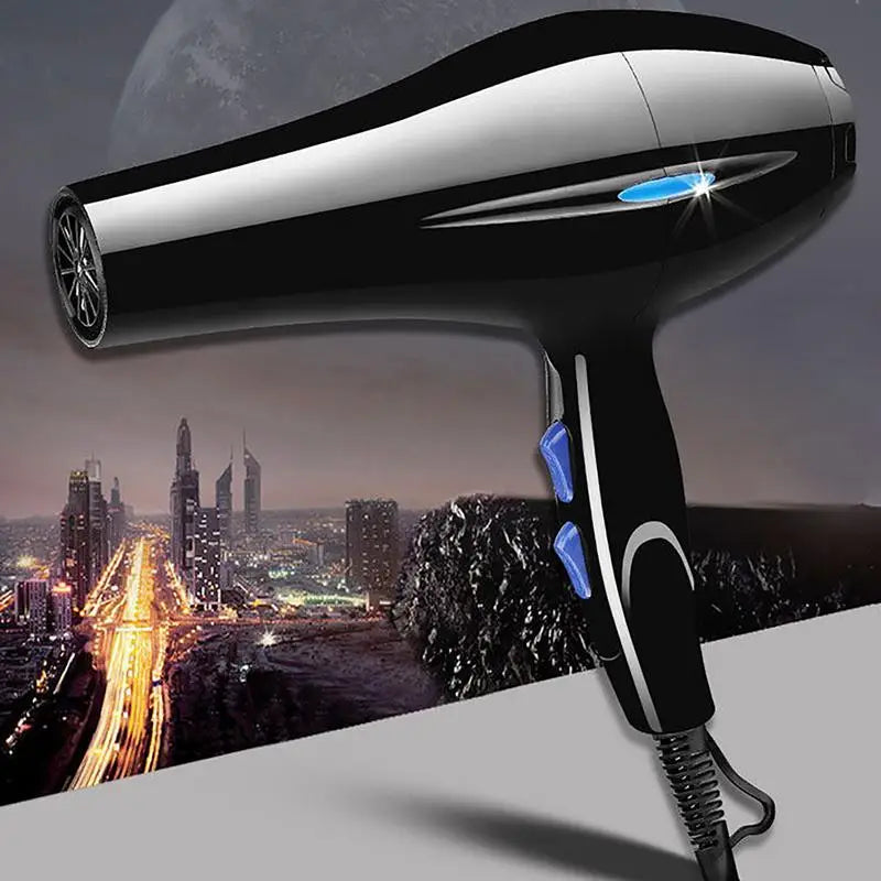2200W Hair Dryer with Diffuser & Styling Nozzles | Black