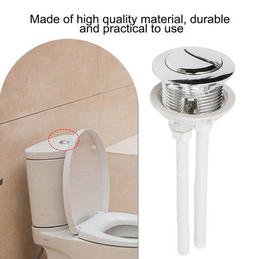 Dual Push Button Toilet Flush Switch – 38/48/58mm ABS Crescent Toilet Flush Button Oasis Select