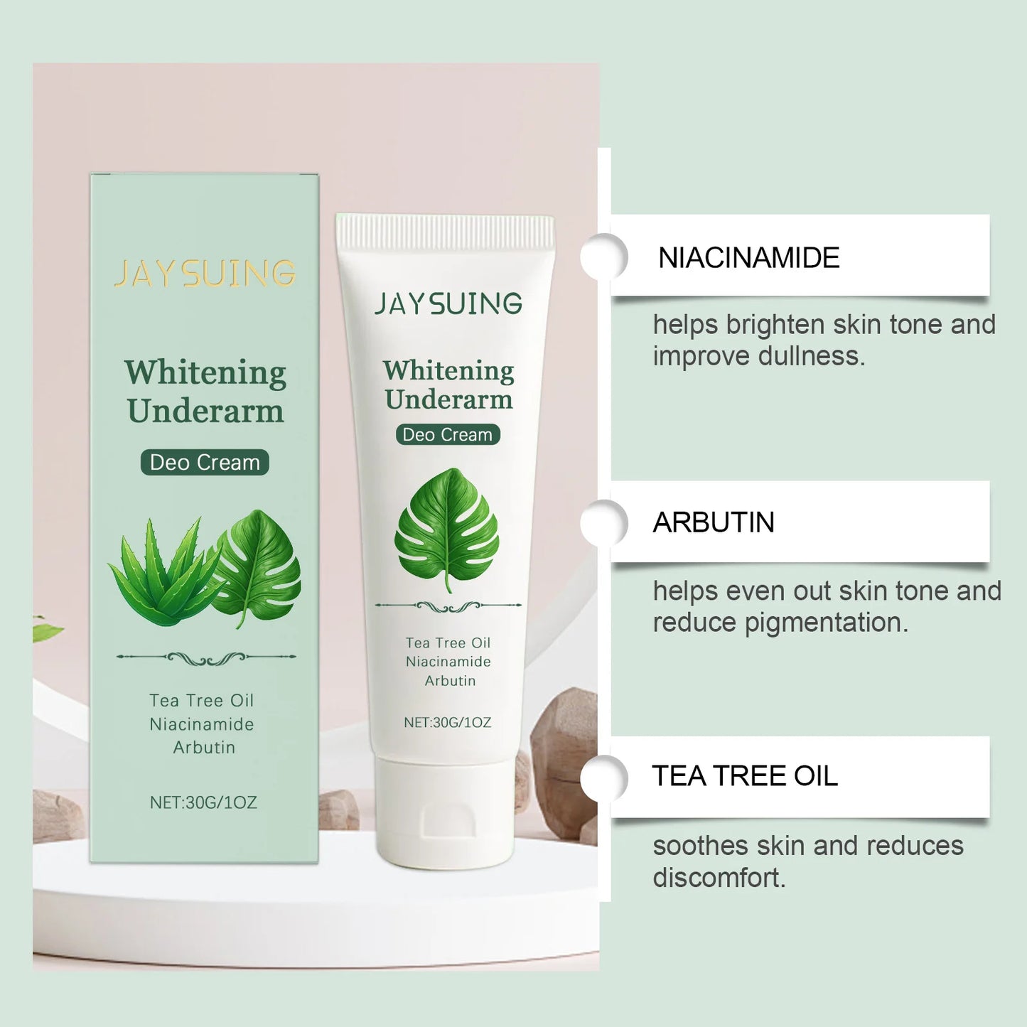 Jaysuing Underarm Brightening Cream – Dark Spot & Melanin