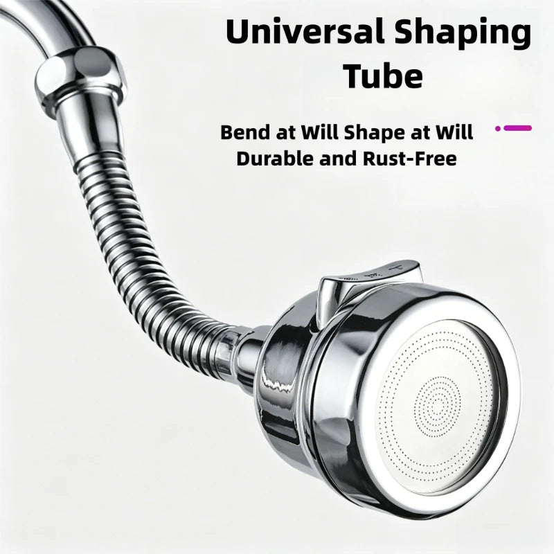 3 Modes Universal Kitchen Faucet Extenders Adapter 360° Rotation Filter Kitchen Gadgets Spray Water Saving Faucet Accessories Peaceful Pleasures Health and Wellness