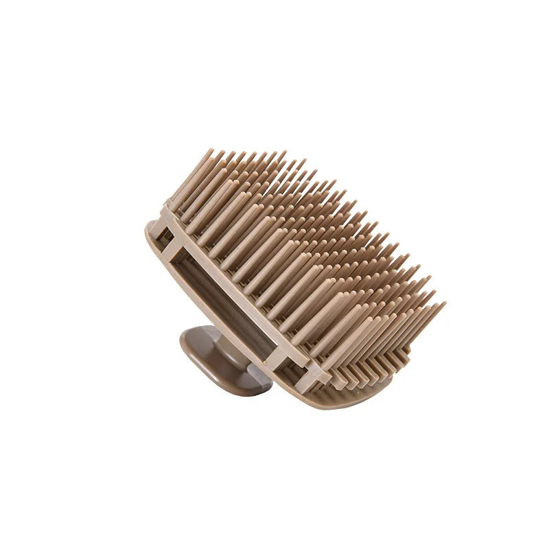 Silicone Scalp Massage Shampoo Brush – Men & Women