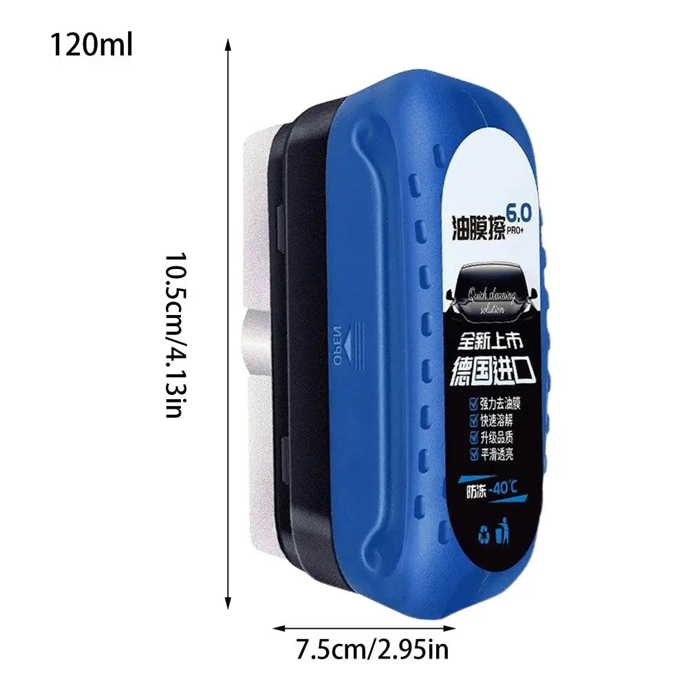 120ml Car Oil Film Cleaner Brush | Anti-Fog Windshield